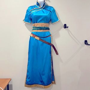 Lyn Fire Emblem Cosplay Halloween Costume Dress
